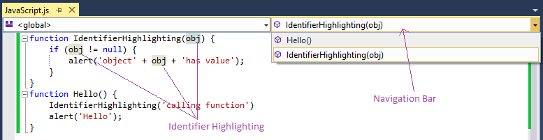 Visual Studio 2013 JavaScript features